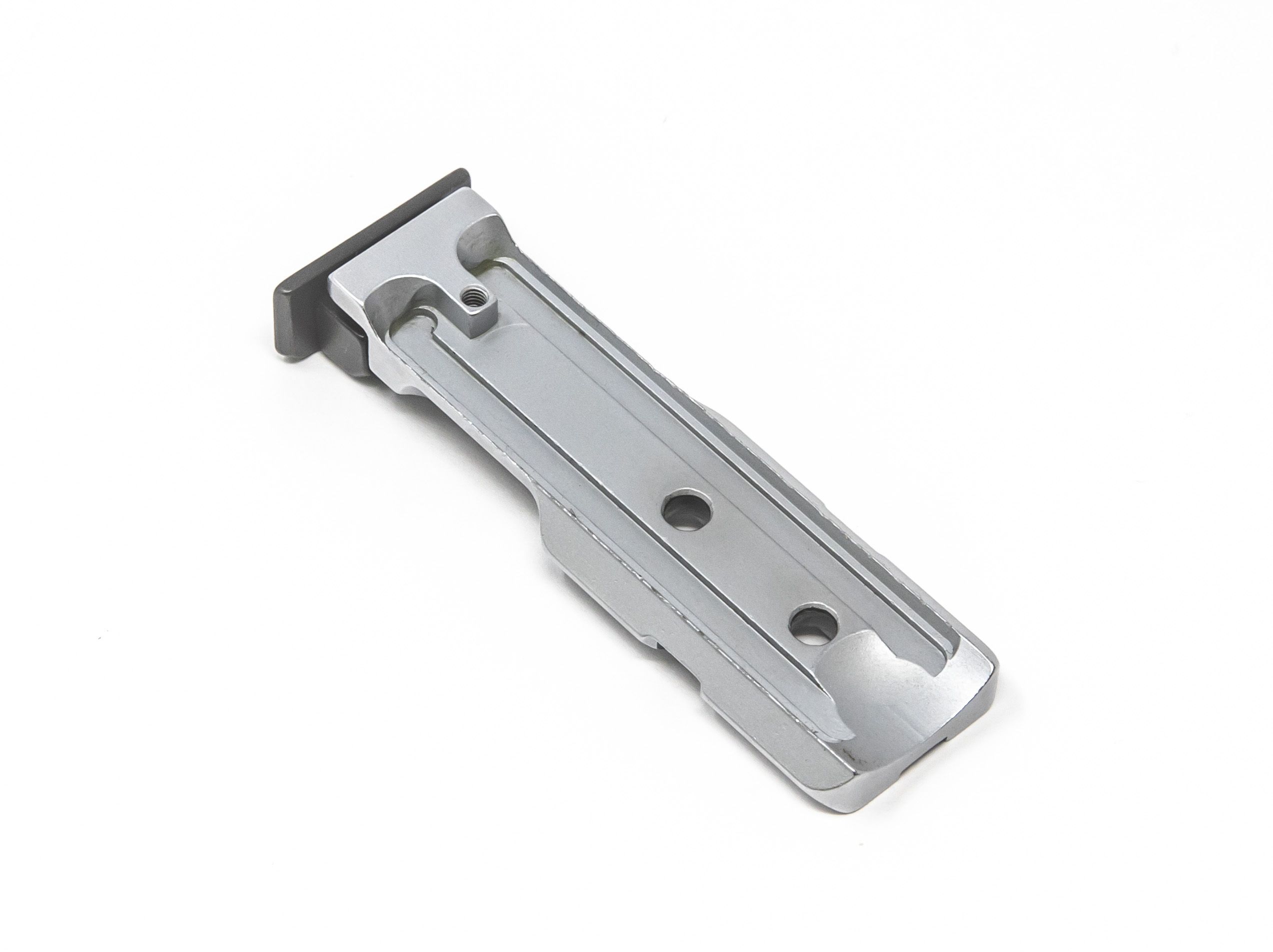 S&W RMR Rear Sight Fiber Optic Silver Body With Red Pin Front Sight — image 2