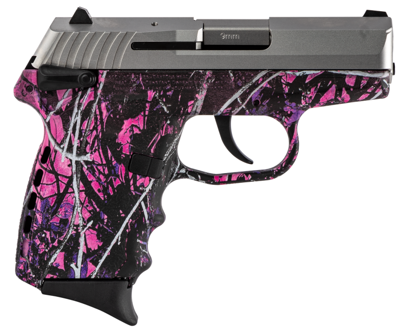 SCCY CPX-1 Gen3 Purple / Stainless Steel 9mm 3.1″ Barrel 10-Rounds Ambidextrous Safety