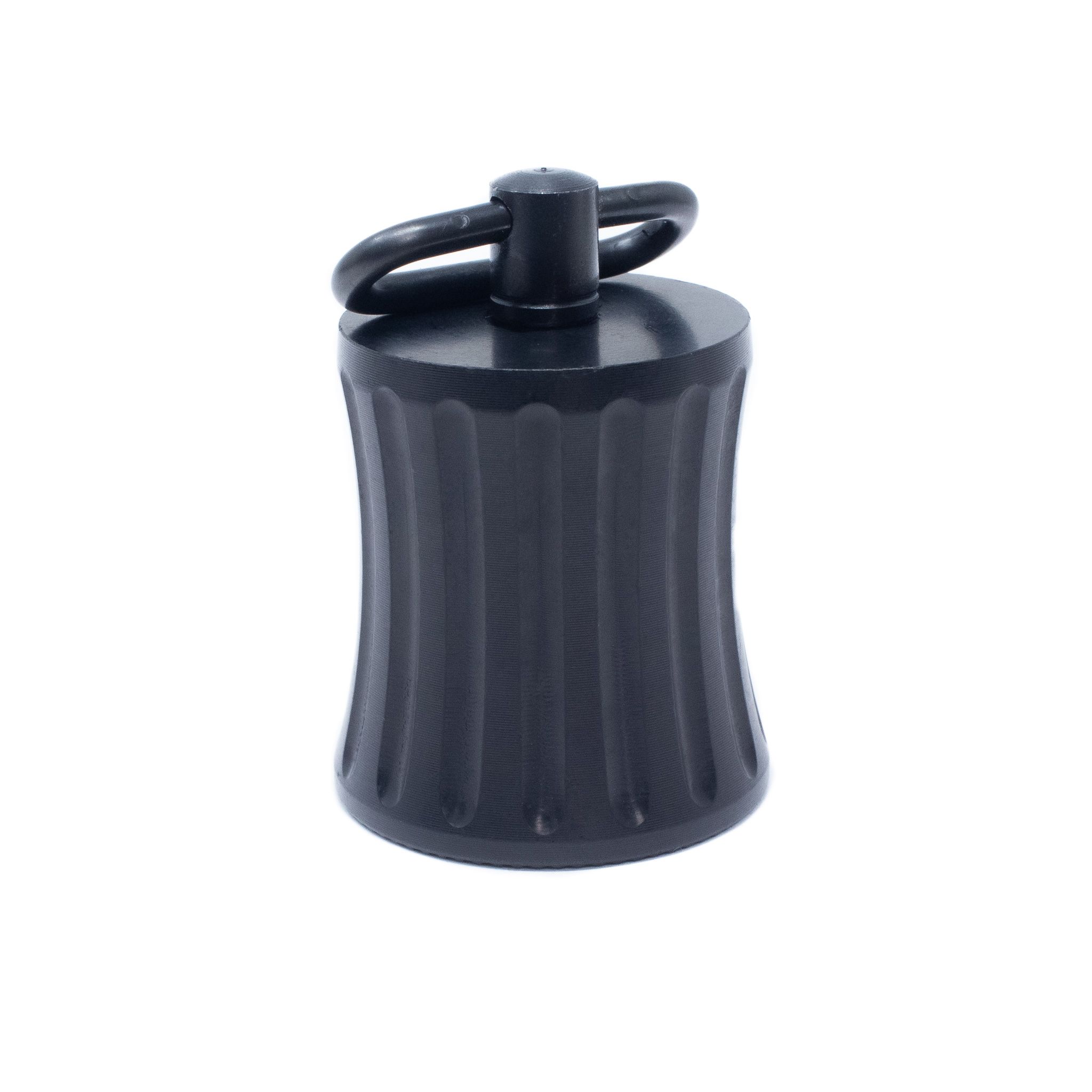 Shotgun Magazine Cap - Extended Concave Fluted W/ Sling Swivel