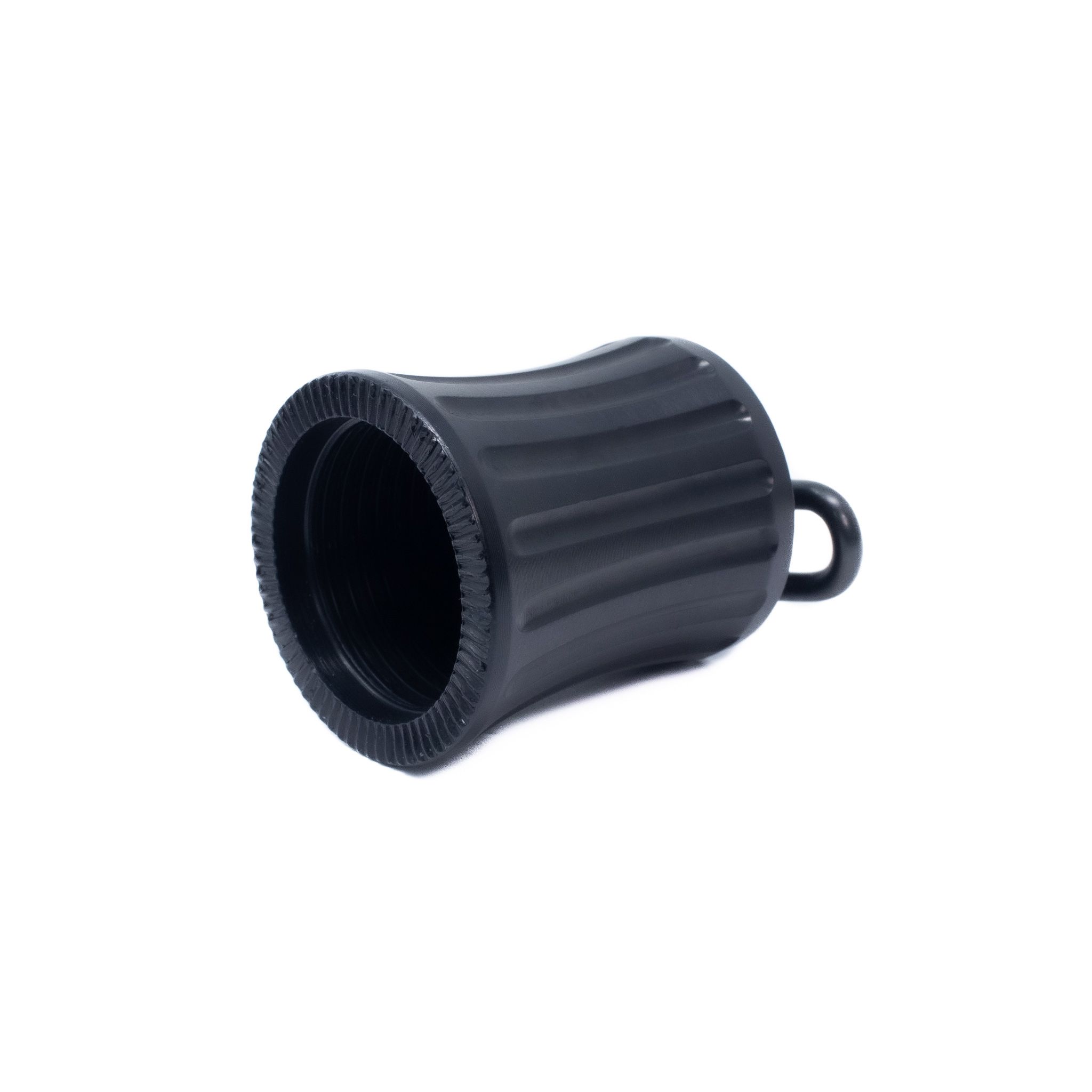 Shotgun Magazine Cap - Extended Concave Fluted W/ Sling Swivel — image 2
