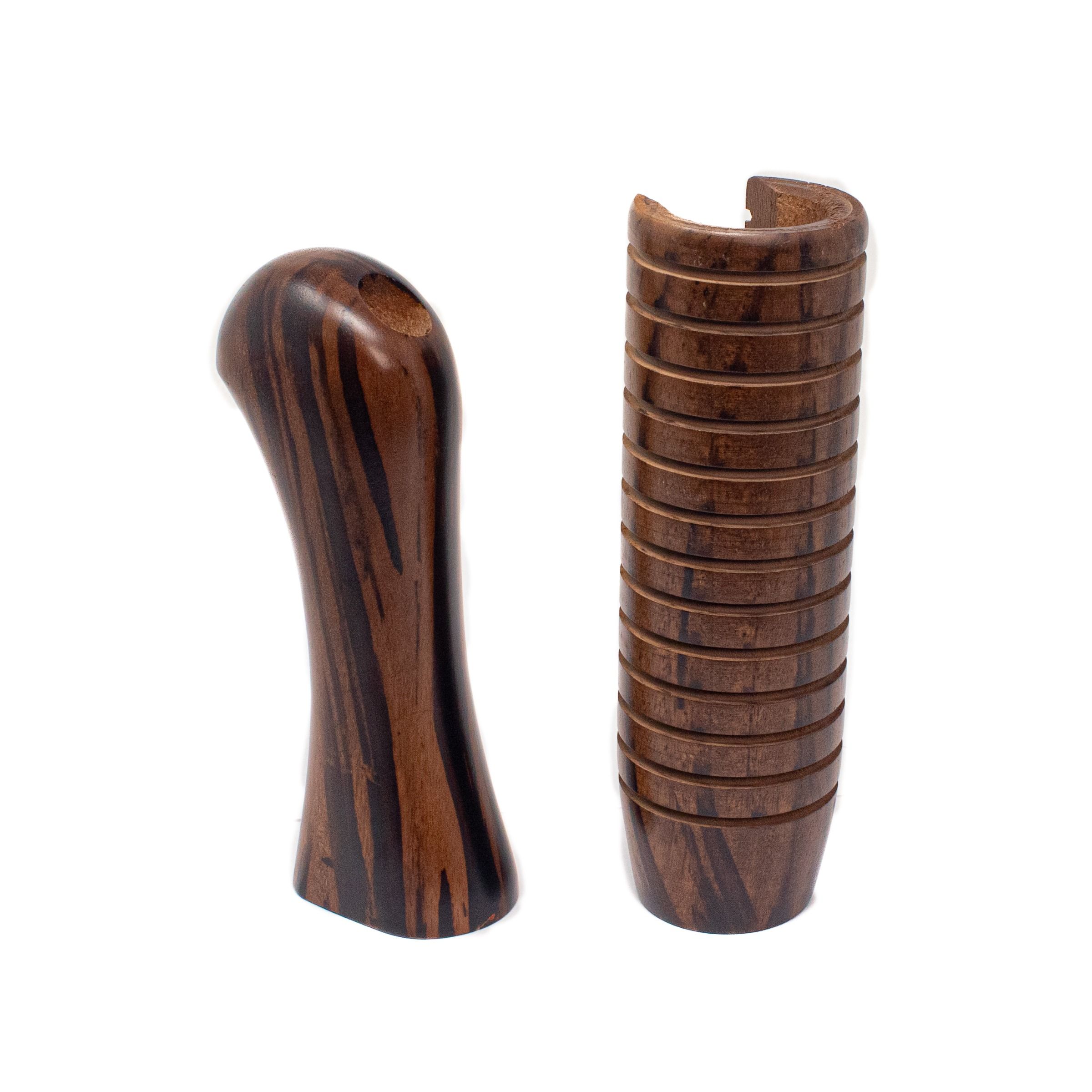 Shotgun Wood Pistol Grip Set (Trench Style) - Walnut — image 3