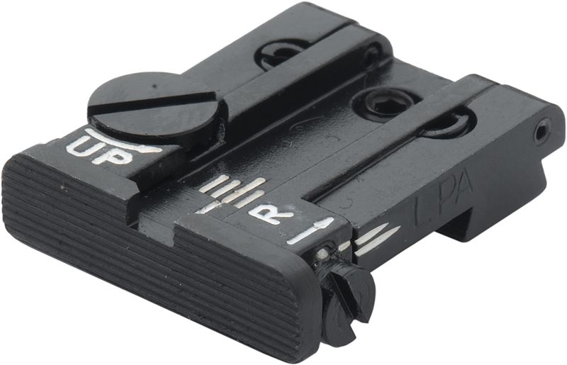 Sig Sauer - P220/225 ect. & XD - Rear Adjustable Sight - Black Serrated