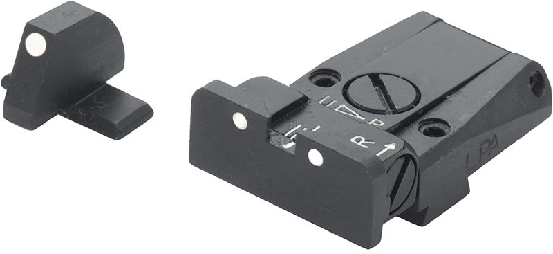Sig Sauer P229 / Springfield XD - White Dot Adjustable Sight Set