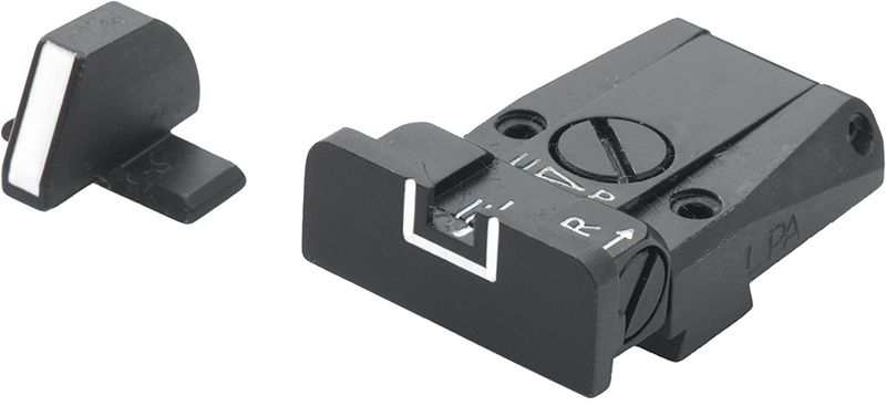 Sig Sauer P229 / Springfield XD - White Outline Adjustable Sight Set