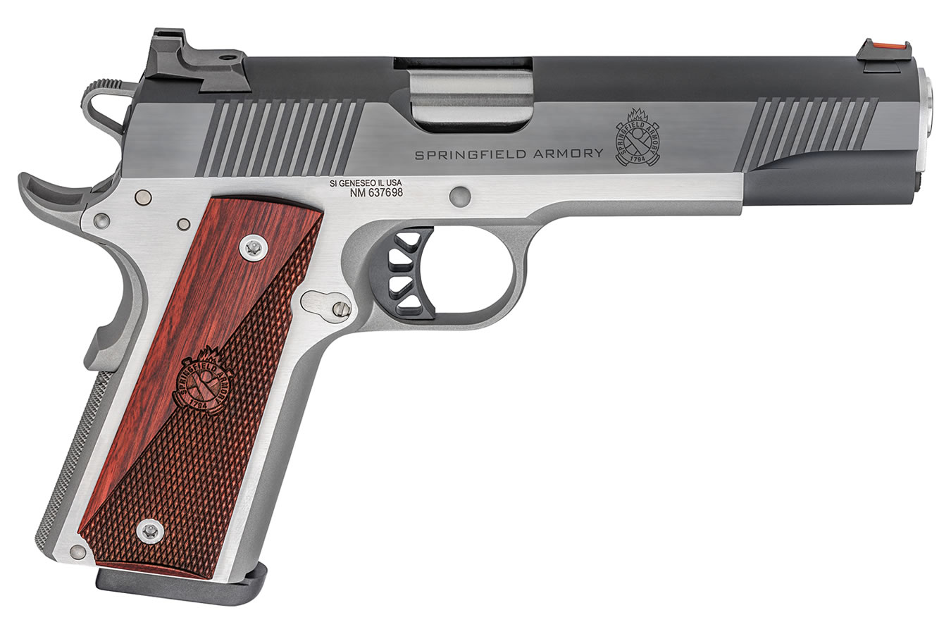 Springfield 1911 Ronin Operator 45 ACP Full Size Pistol With Wood Laminate Grips