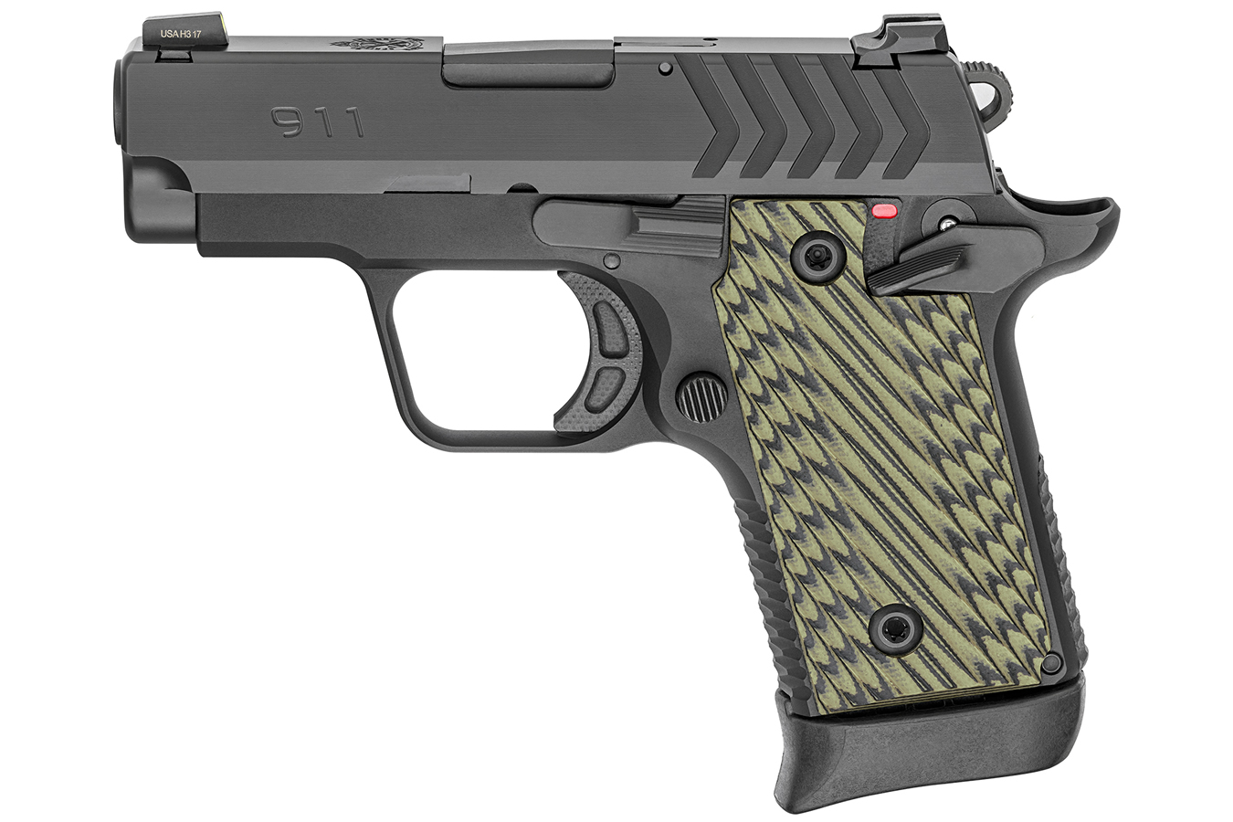 Springfield 911 380 ACP Black Gear UP Package With 5 Magazines And Range Bag