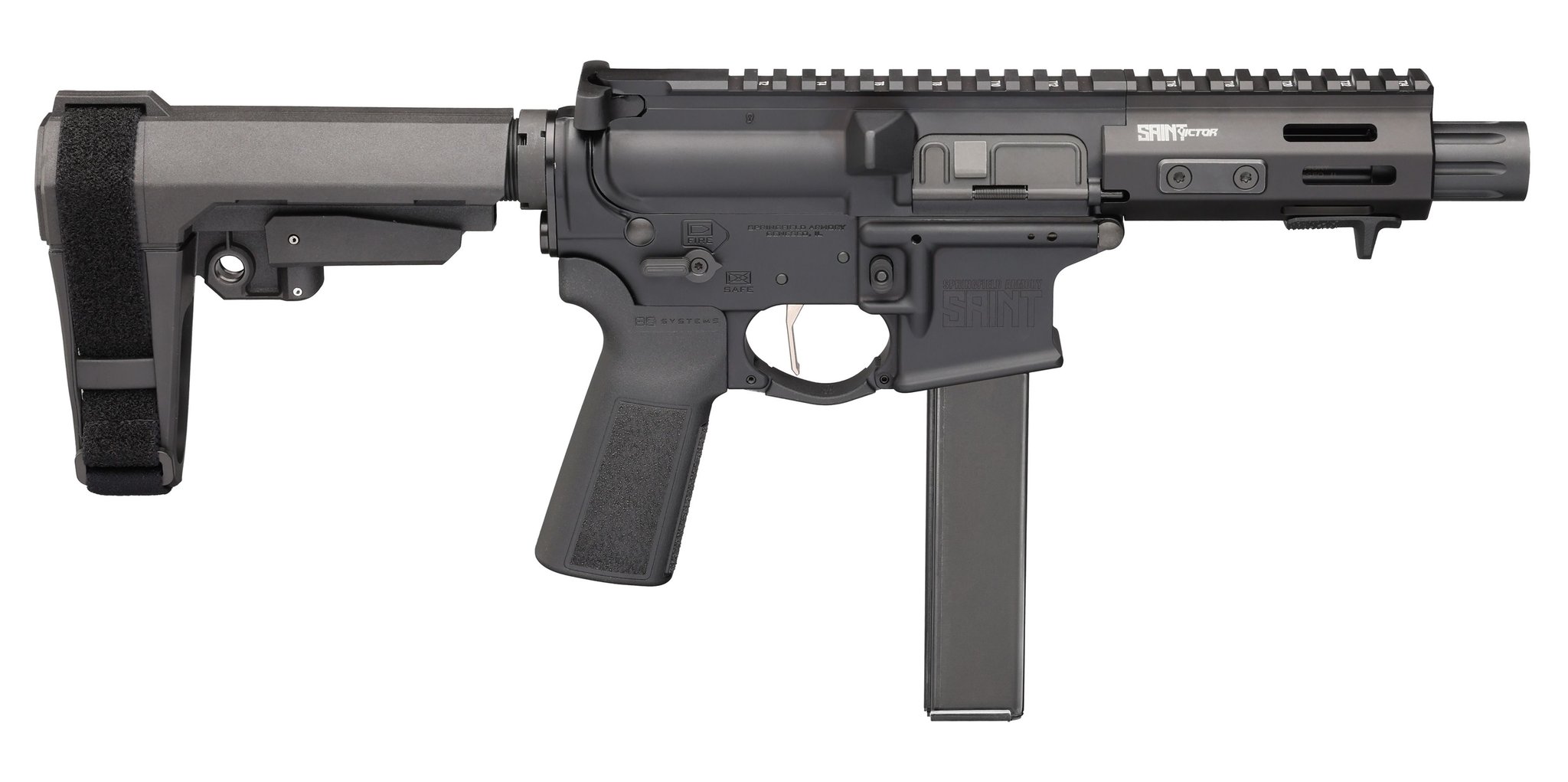 Springfield Armory Saint Victor Pistol 9MM Luger 9X19 Para Semi Auto Handguns