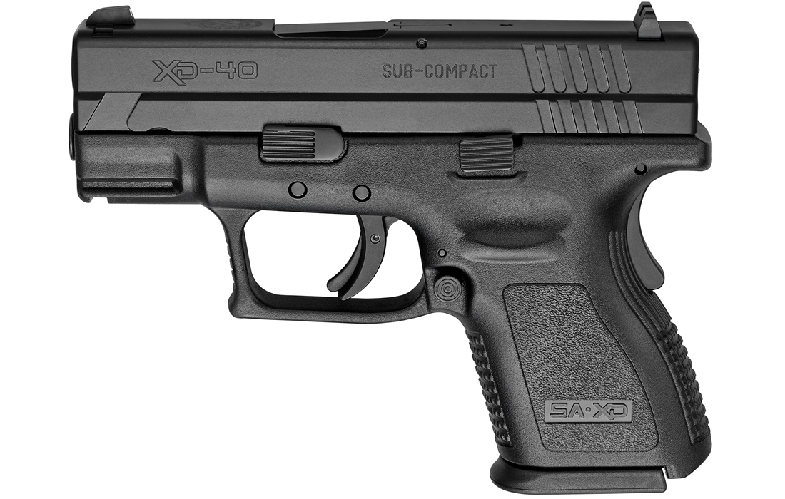 Springfield XD 40 S&W Sub Compact Black Compliant