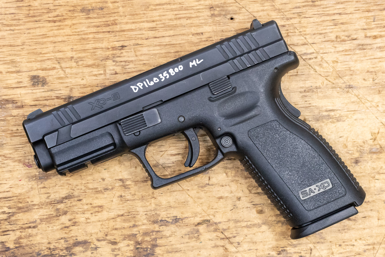 Springfield XD 9 9MM Service Model Police Trade IN Pistol