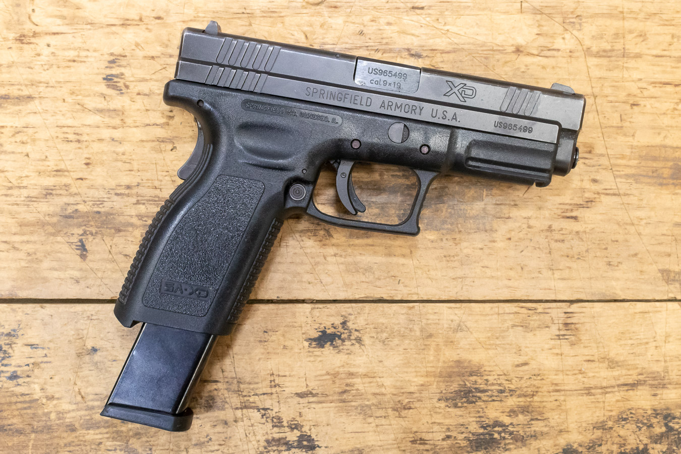 Springfield XD 9 9MM Used Pistol With 20 Round Magazine