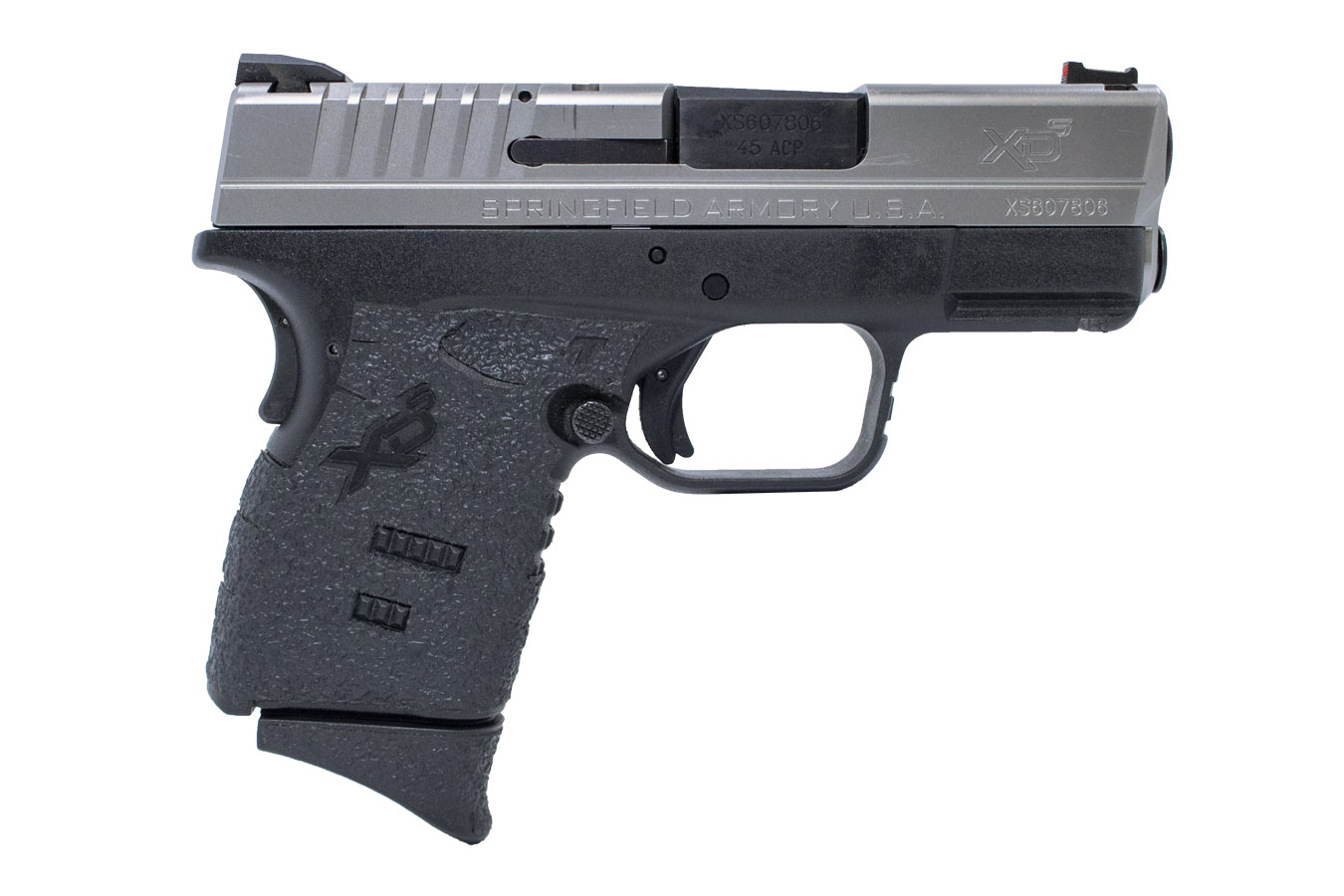 Springfield Xds 3 3 45 ACP Stainless Pistol With Stippling ON Grip Manufacturer Sample