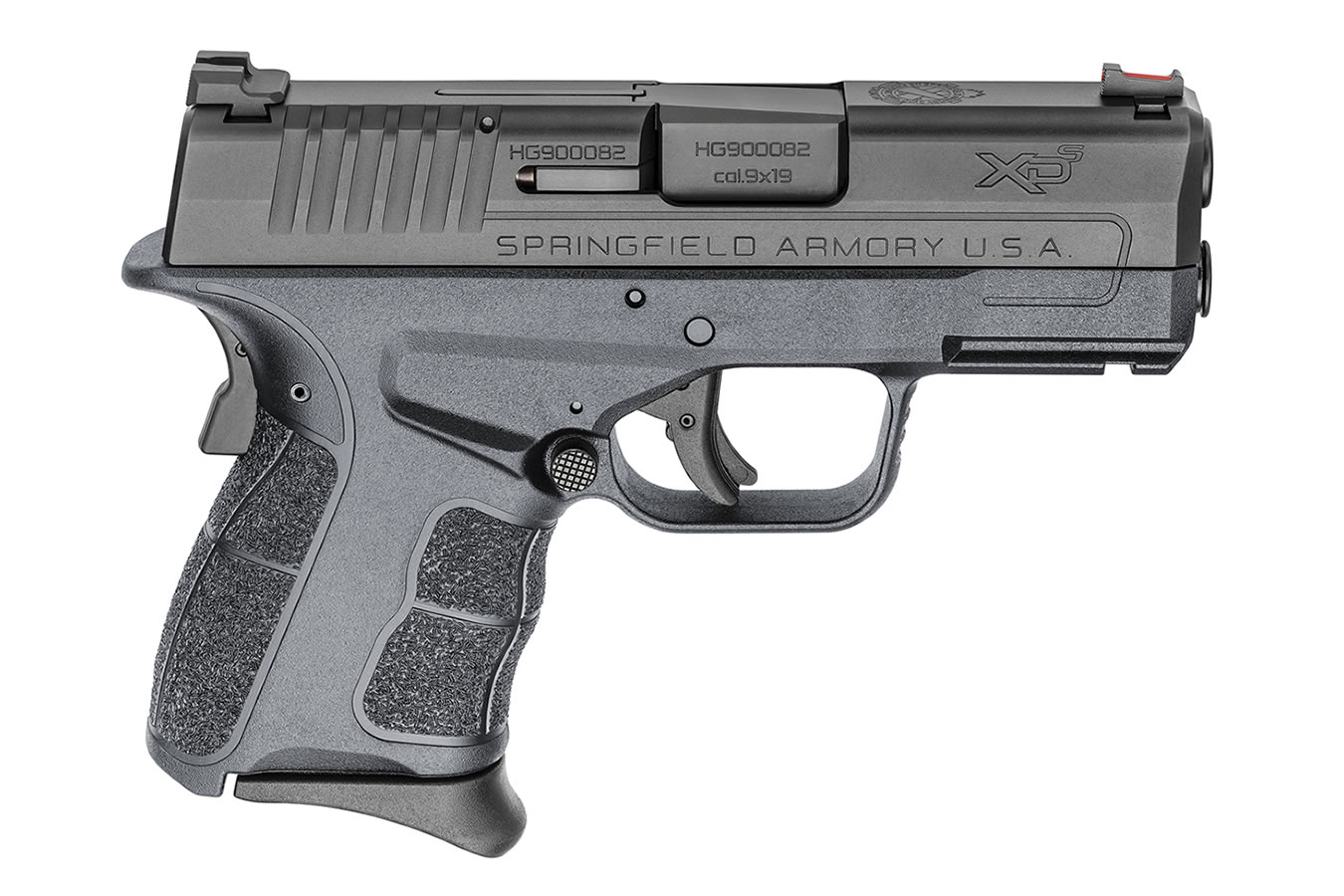 Springfield Xds Mod 2 9MM Semi Automatic Pistol With Gray Frame And Fiber Optic Front Sight