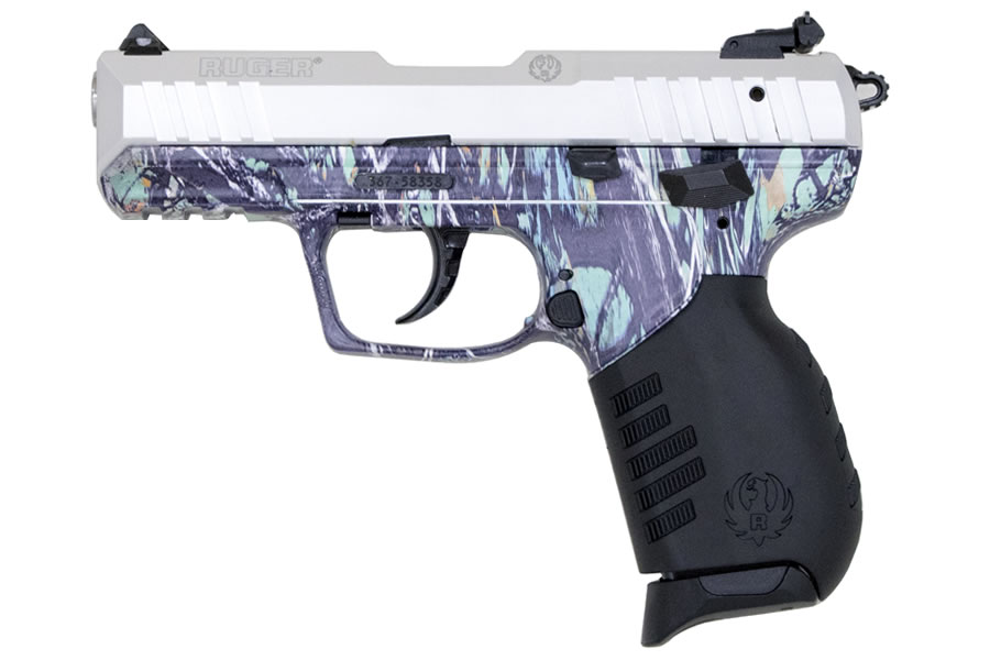 SR22 22LR Rimfire Pistol with Moonshine Serenity Finish and Silver Anodized Slid