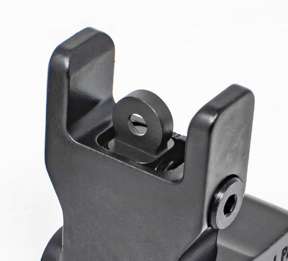 Tactical Rear Ghost Ring Adjustable Picatinny Rail Sight — image 2
