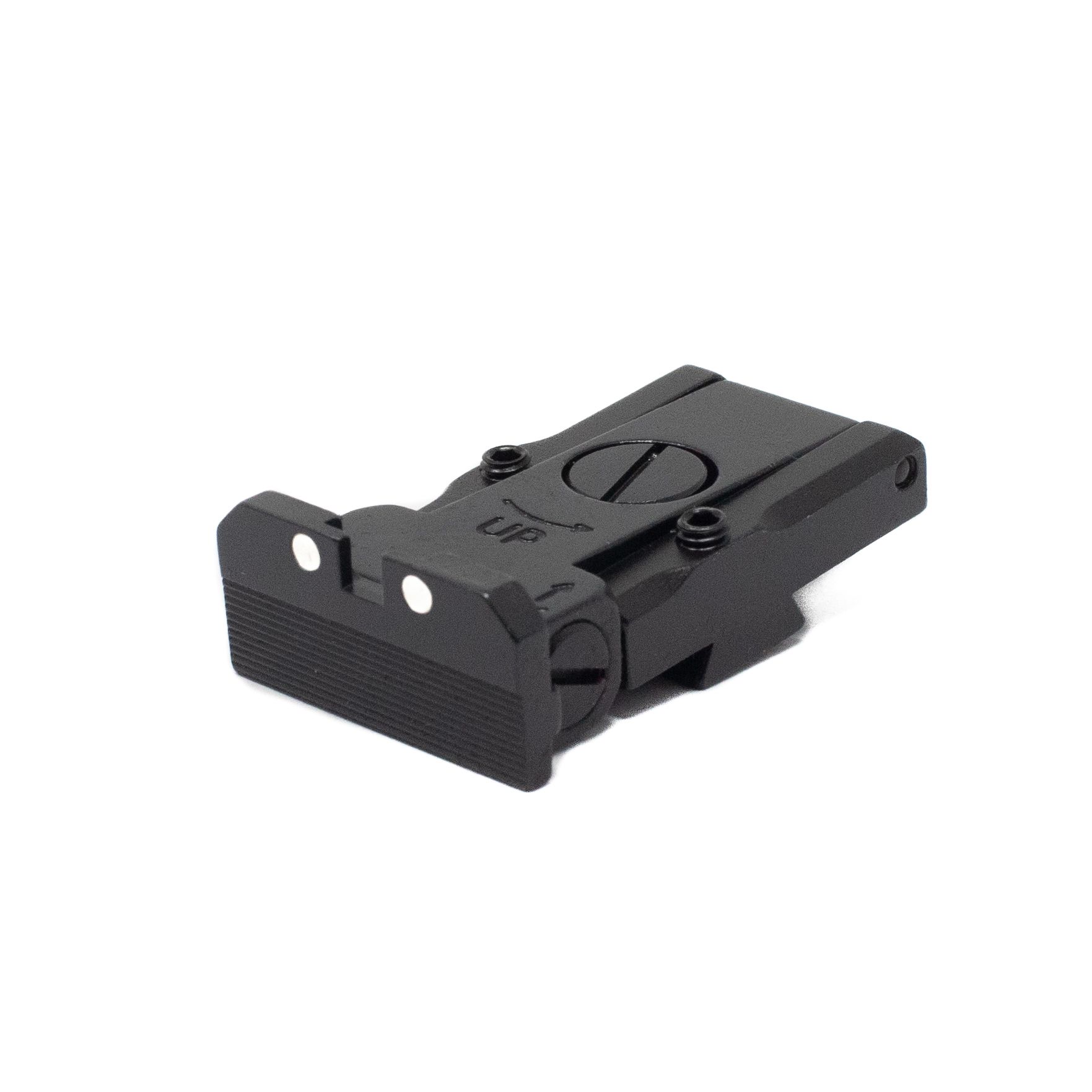 LPA Adjustable White Dot Rear Sight (Remington type, 1911, 10mm Hunters) — image 3