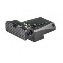 Tanfoglio EAA Witness / Jericho - Rear Adjustable Sight - Black Serrated