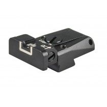 Tanfoglio EAA Witness / Jericho - Rear Adjustable Sight - White Outline