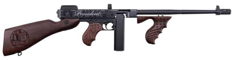 THOMPSON 1927A-1 DELUXE “TRUMP” WALNUT .45 ACP 16.5″ BARREL 20/50-ROUNDS