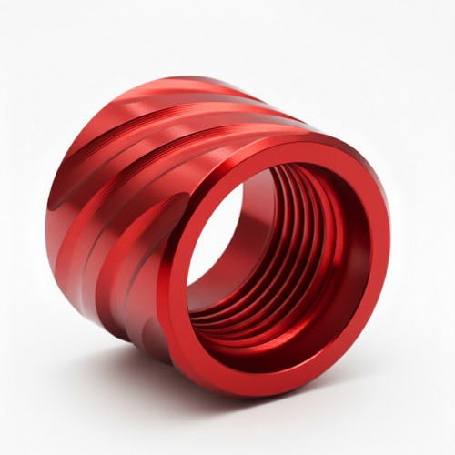 Thread Protector 1/2 x 28 (9mm & .357SIG Barrel) Straight Fluted in Naked