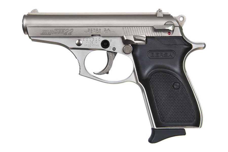 Thunder 22 22LR Satin Nickel Rimfire Pistol