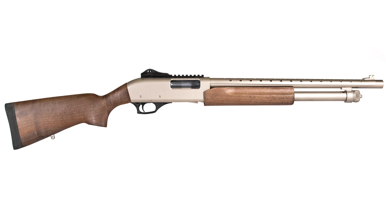 TX3 Heavy Duty 12 Gauge Pump-Action Shotgun with 18.5 Inch Barrel and Marine Finish
