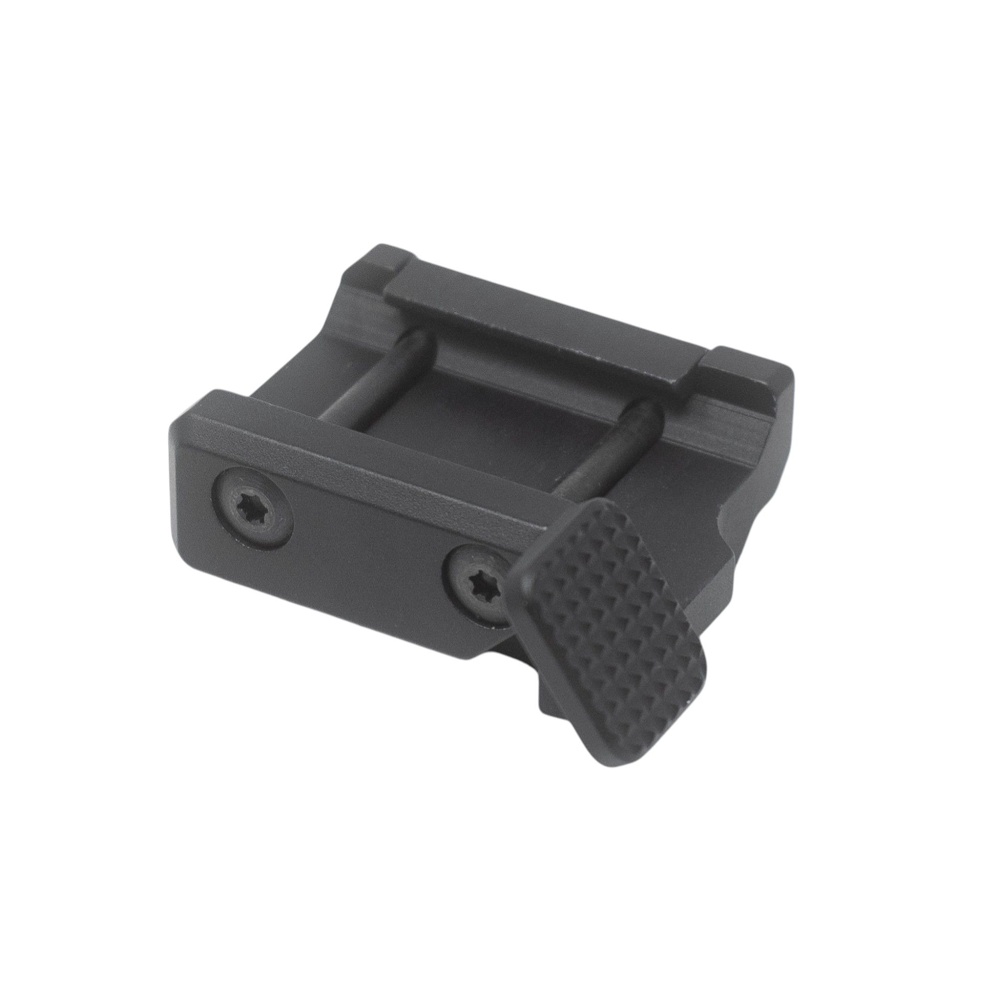 Universal Picatinny Rail Mount Thumb Ledge Gas Pedal - Black