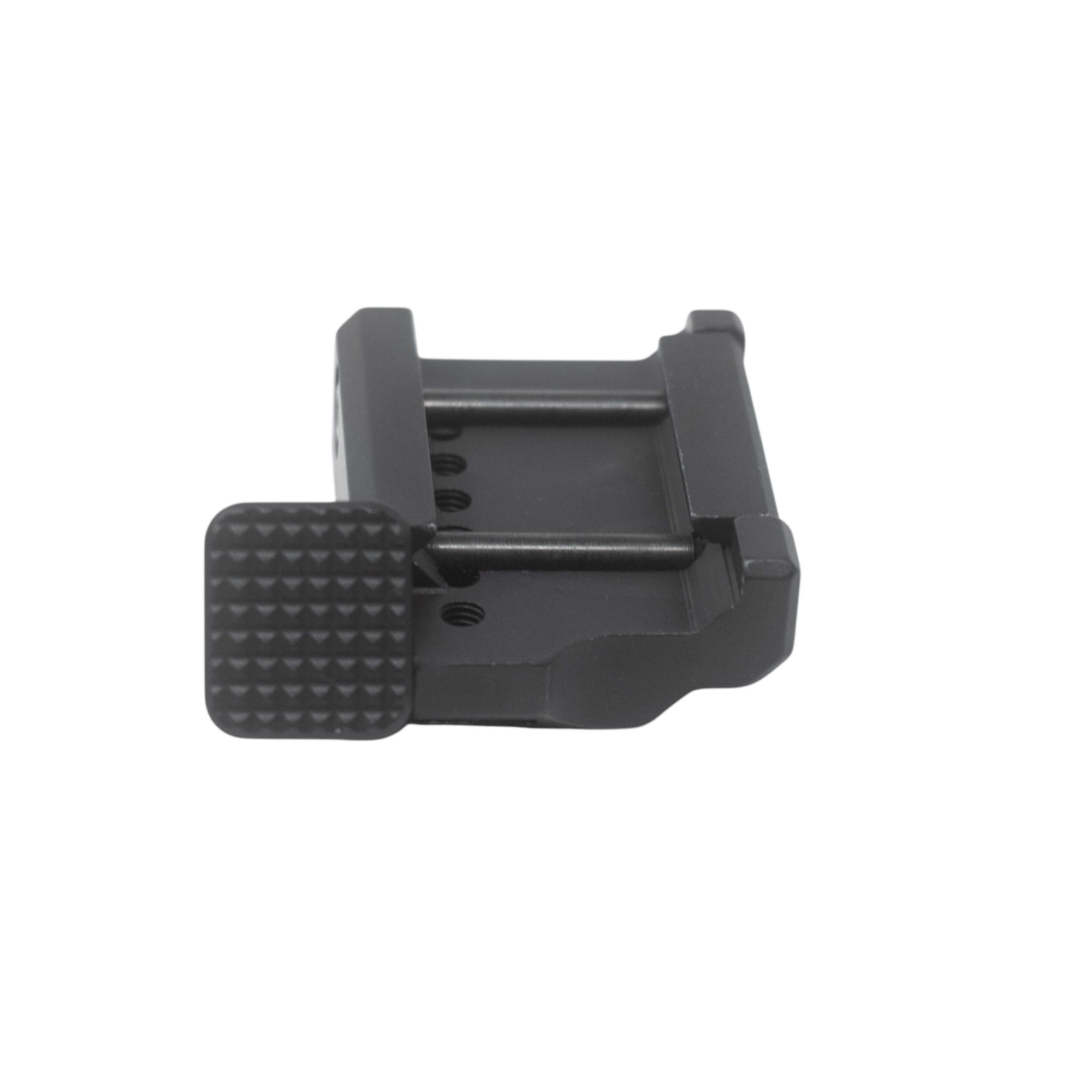 Universal Picatinny Rail Mount Thumb Ledge Gas Pedal - Black — image 2