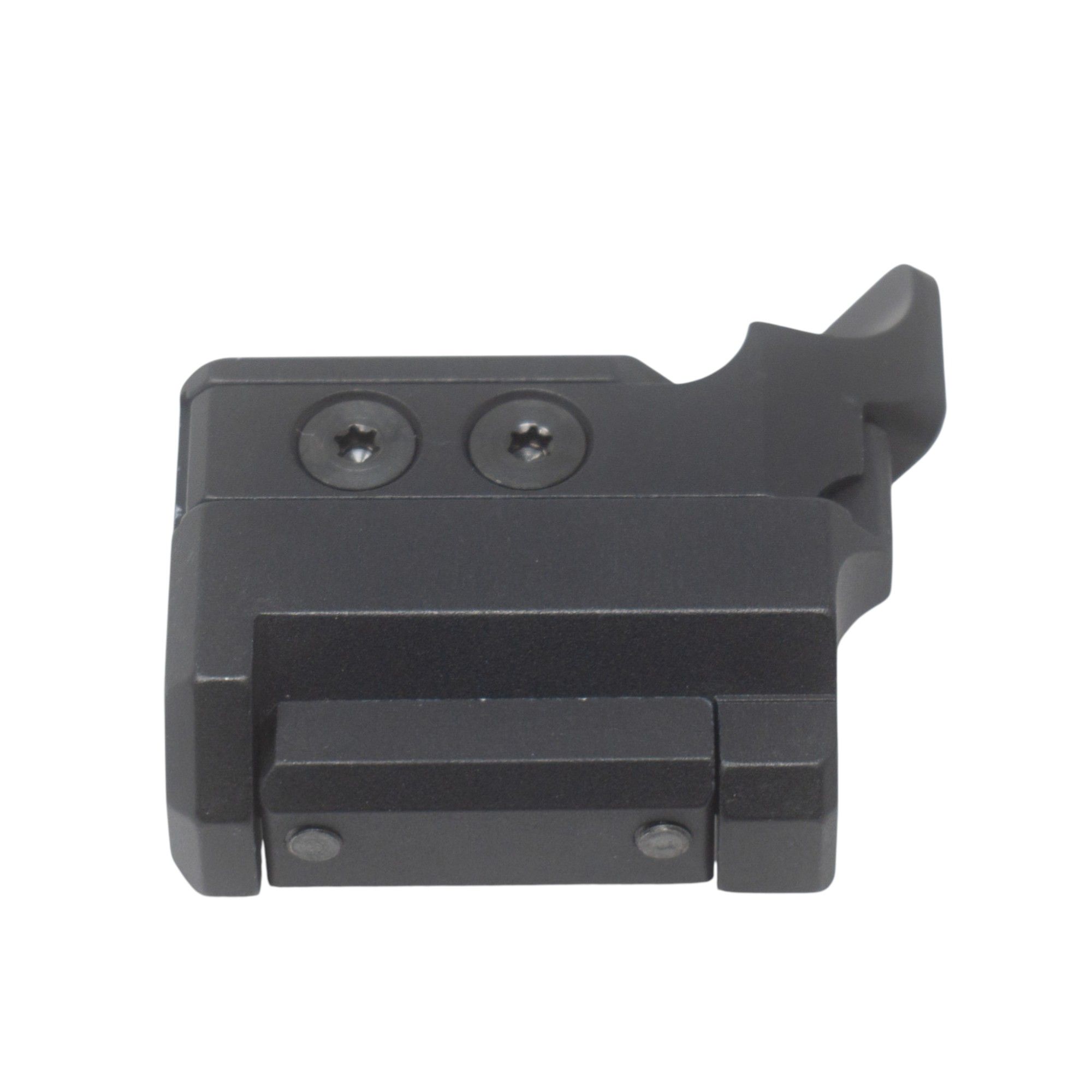 Universal Picatinny Rail Mount Thumb Ledge Gas Pedal - Black — image 3