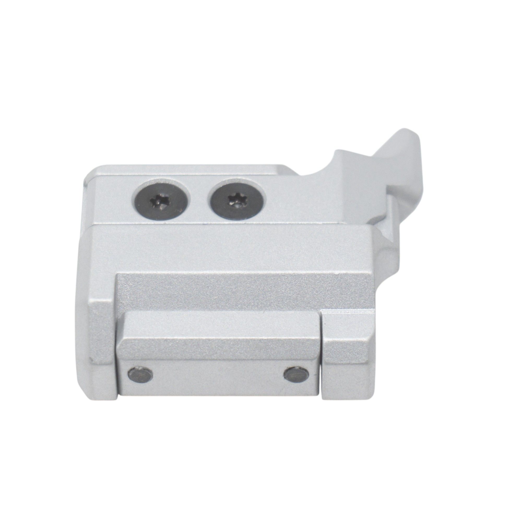 Universal Picatinny Rail Mount Thumb Ledge Gas Pedal - Chrome — image 3