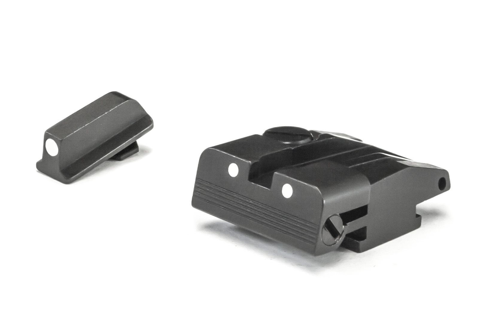 Walther - PPQ, P99, PPQM2 - White Dot Adjustable Sight Set