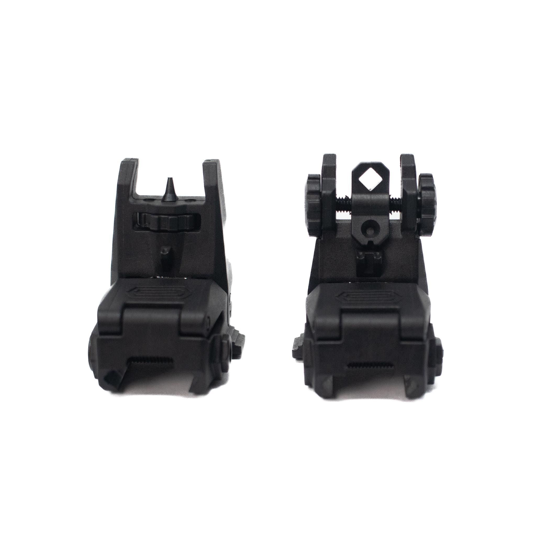 Fusion Fully Adjustable Folding Sight Set (Picatinny Mount)