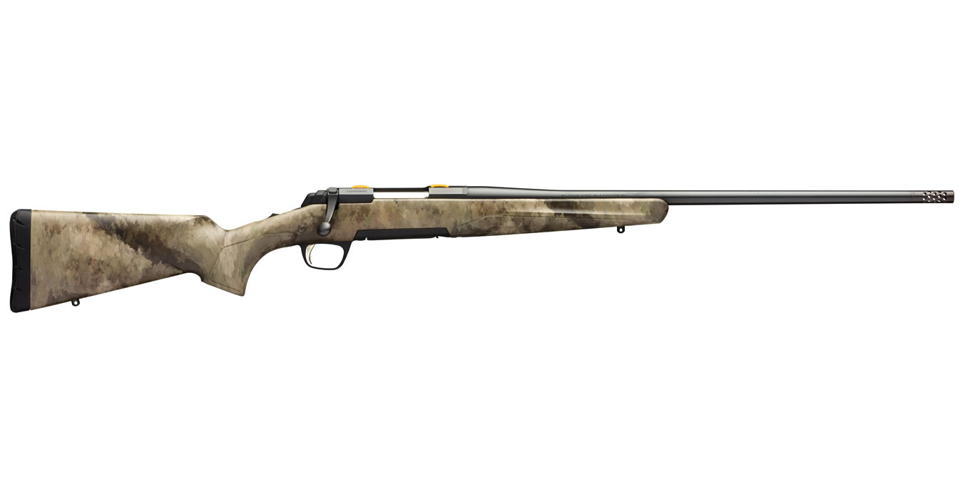 X-Bolt Western Hunter 28 Nosler Bolt-Action Rifle with A-TACS AU Camo Stock