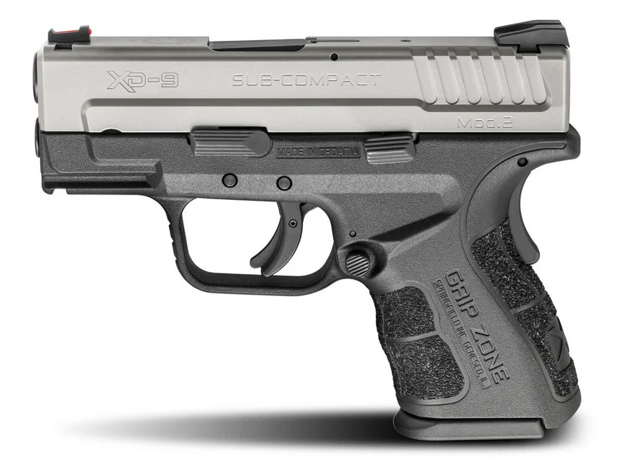 XD Mod.2 9mm Sub-Compact Bi-Tone Essentials Package with GripZone