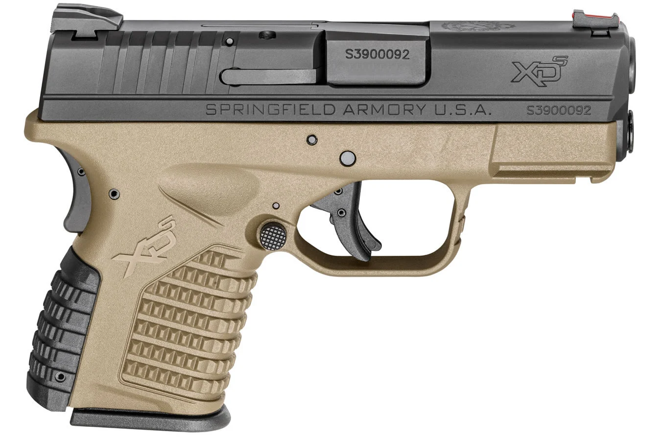 XDS 3.3 Single Stack 40 S&W Flat Dark Earth (FDE) Essentials Package