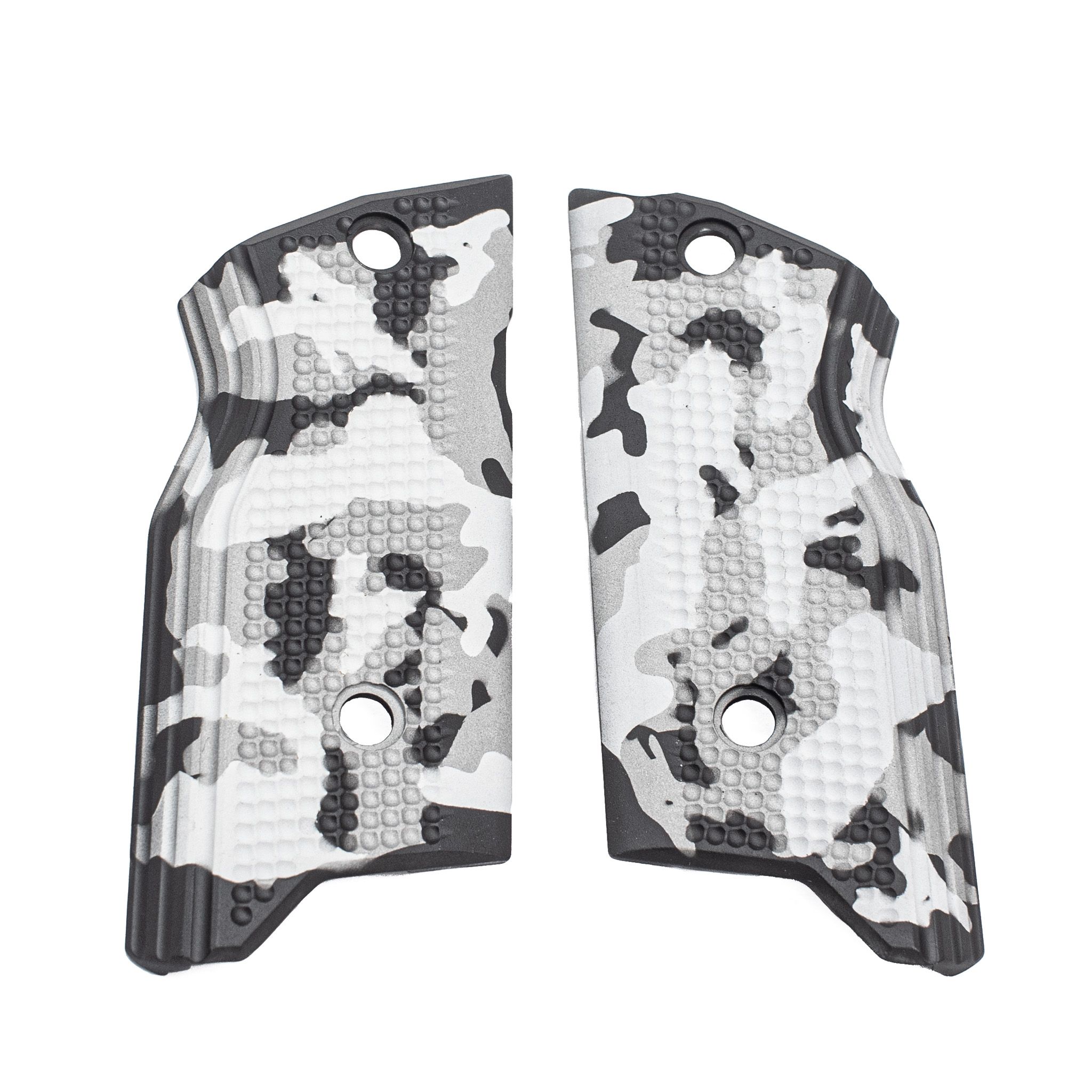 XF Pro Grips - Snow Camo - Aluminum