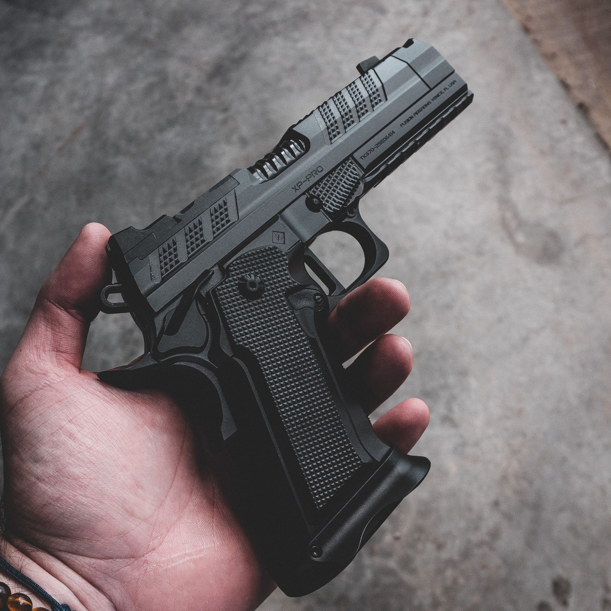 XP COMP & Ported Pistol - 9MM - Black - Ambi Thumbrest Edition | Custom Shop Exclusive
