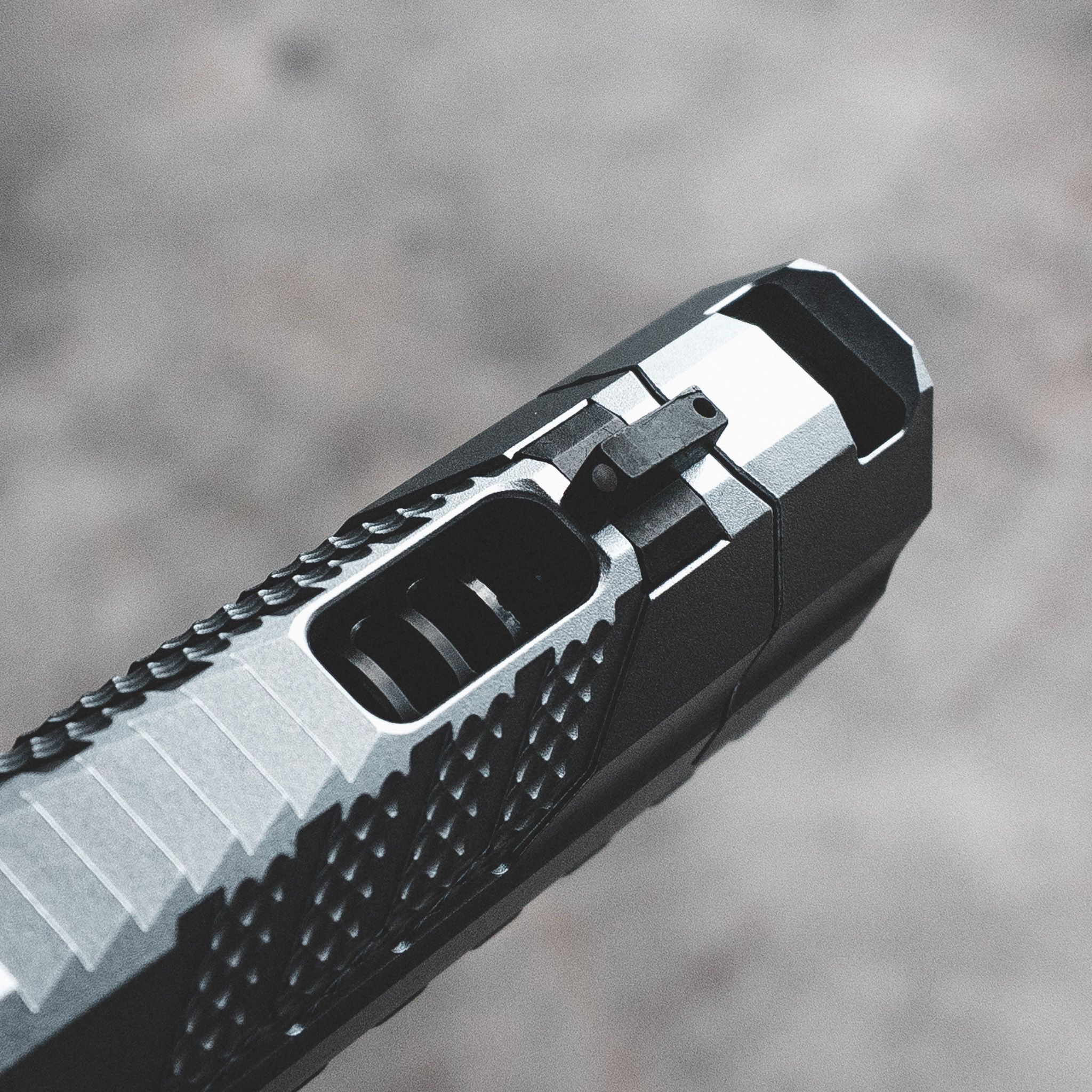 XP COMP & Ported Pistol - 9MM - Chrome - Ambi Thumbrest (Custom Shop Edition) — image 2