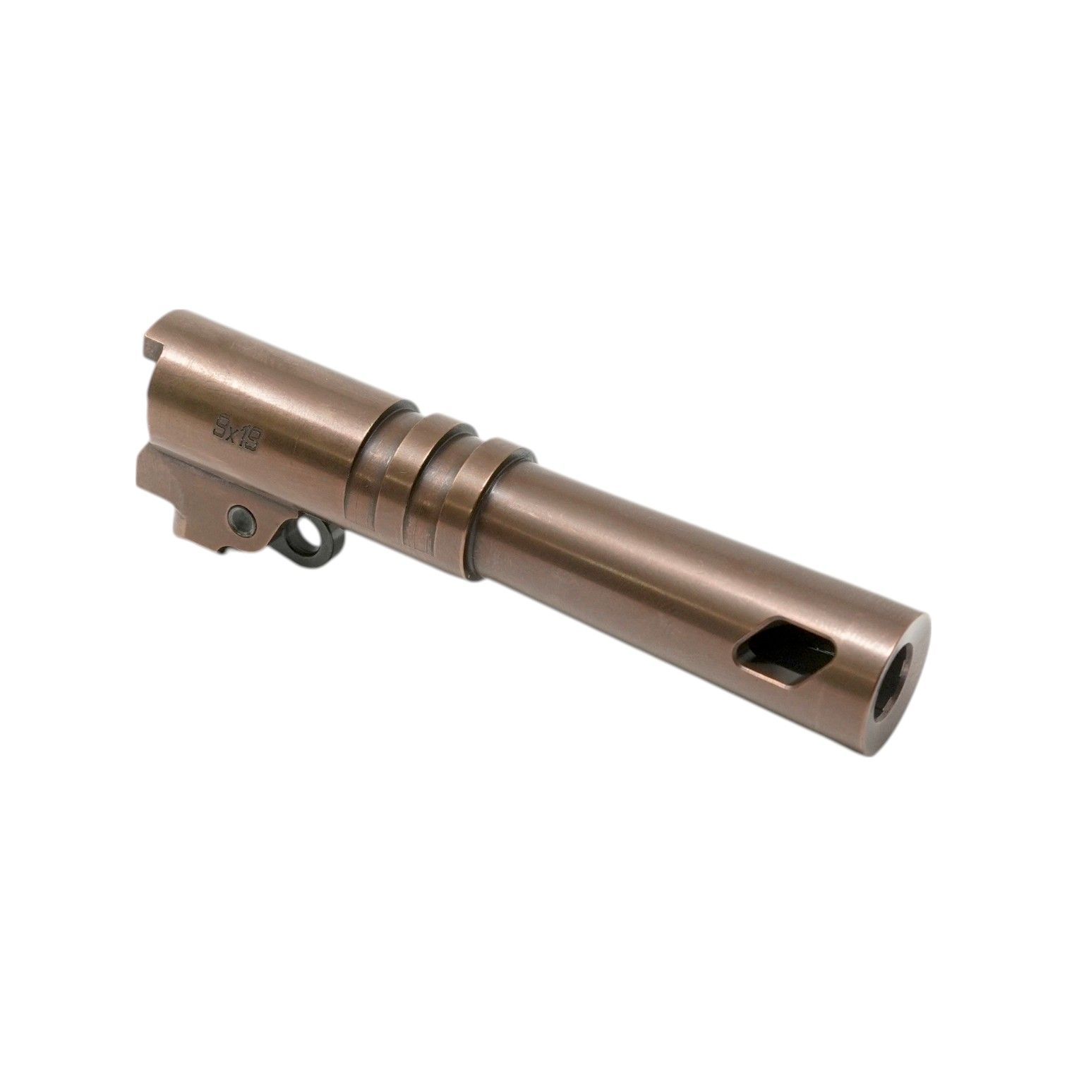 XP Pro 4" 1911 Barrel - 9MM - Clark/Para Ramped - Ported (Bronze)