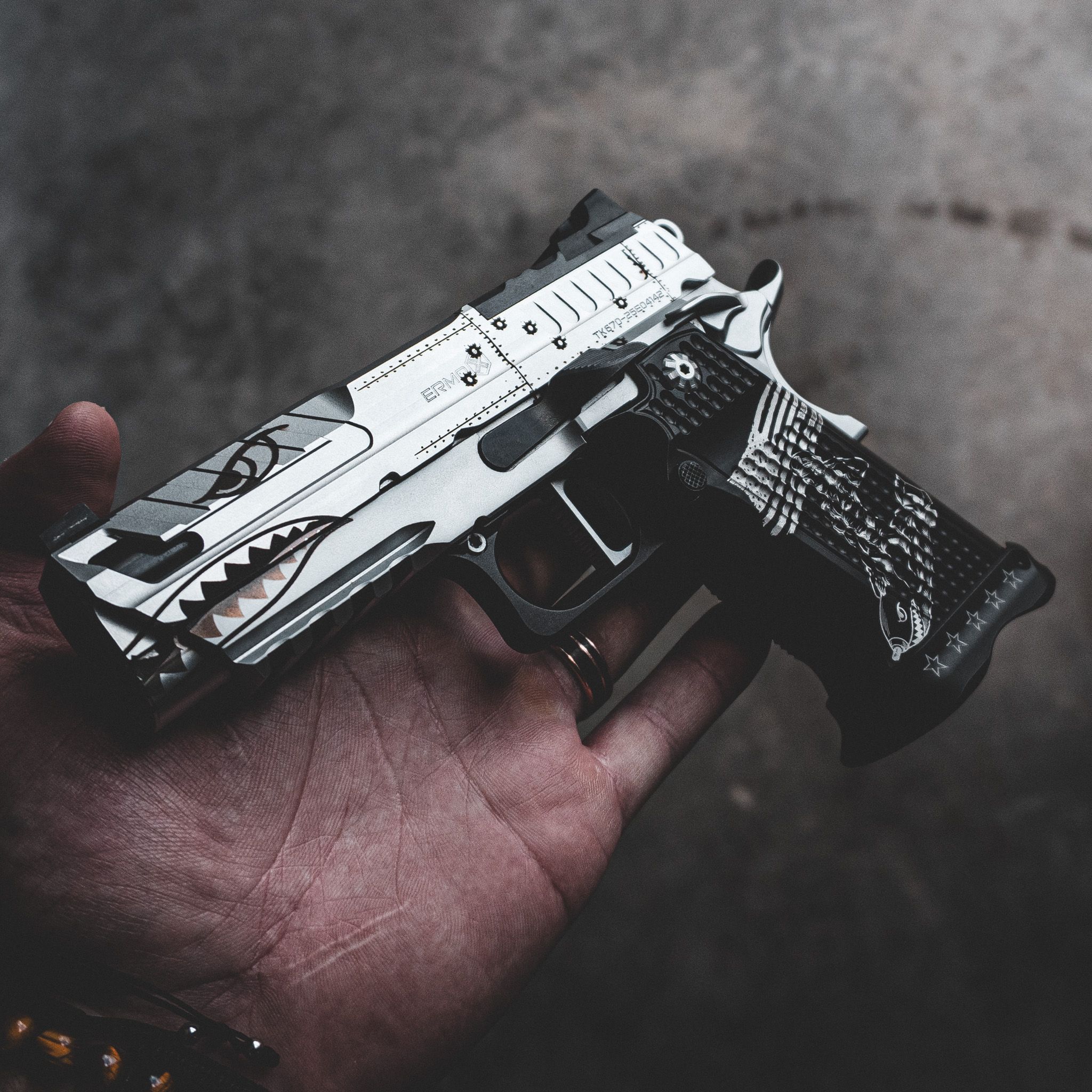XP PRO - 9MM - Chrome "BOMBER" Custom Shop Edition (MADE TO ORDER) — image 2