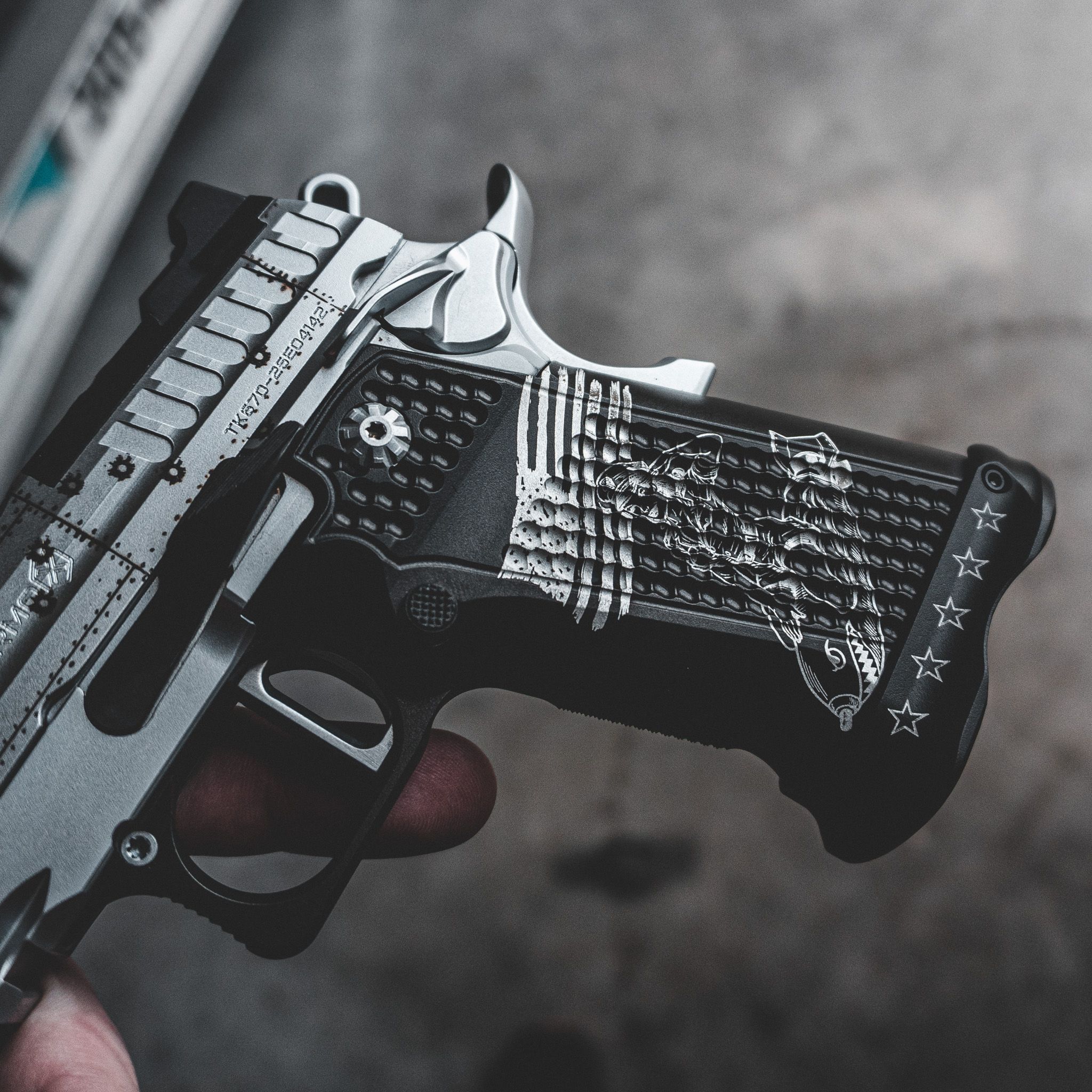 XP PRO - 9MM - Chrome "BOMBER" Custom Shop Edition (MADE TO ORDER) — image 3