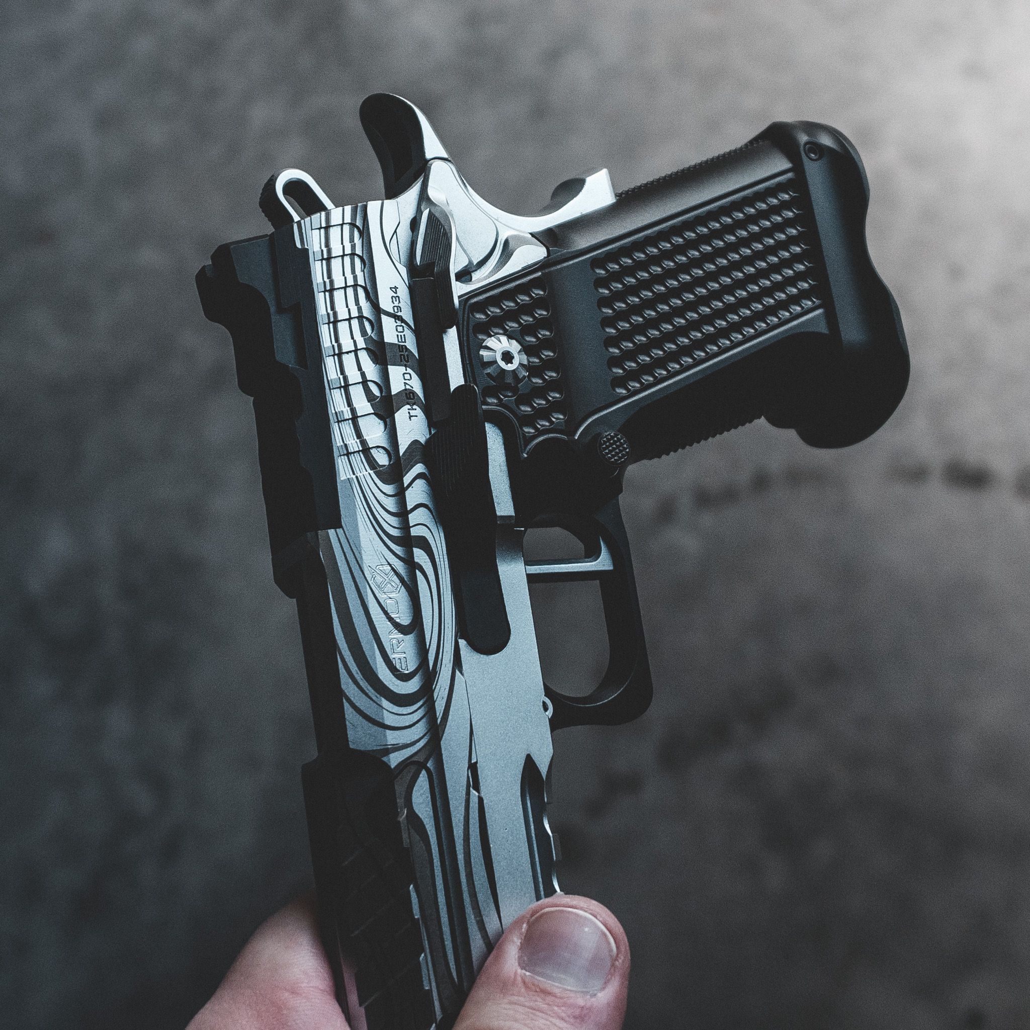 XP PRO - 9MM - Chrome "Damas Flow" Custom Shop Edition (MADE TO ORDER) — image 3