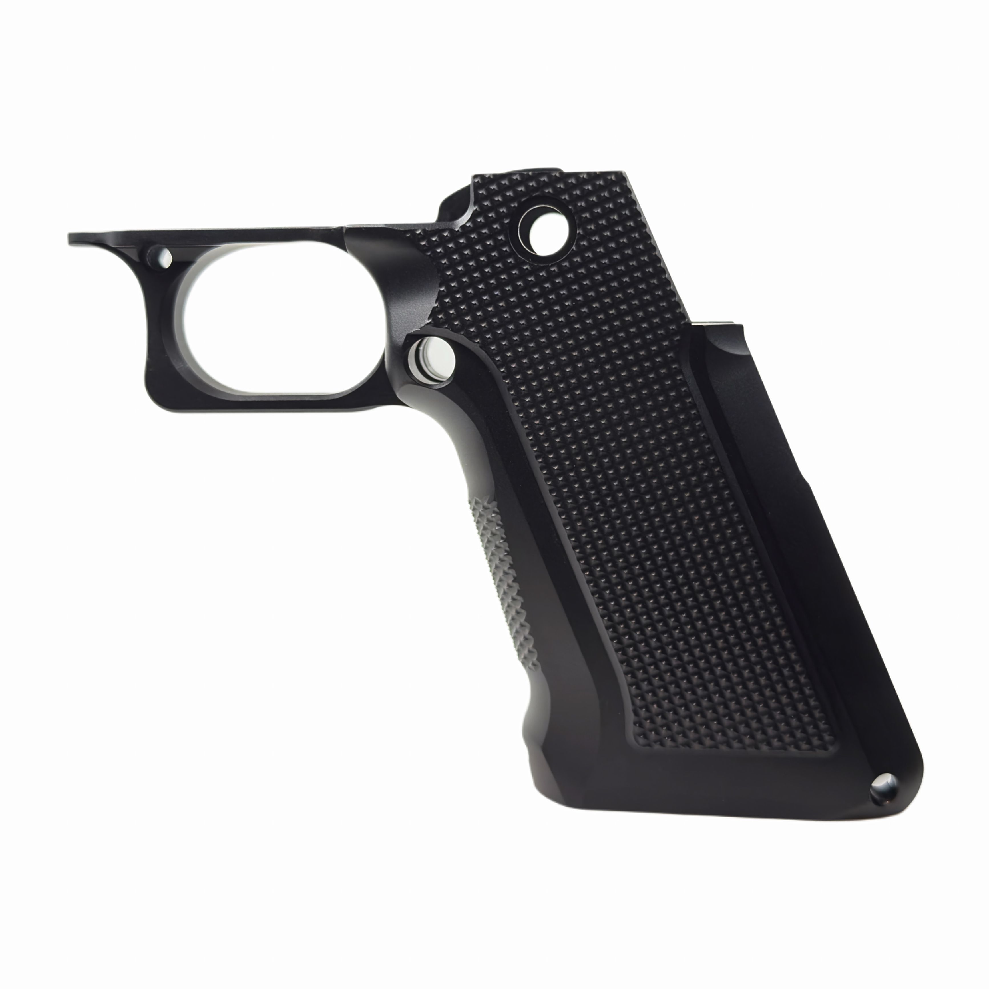 XP Pro Aluminum Grip - Aggressive Checkered - Black
