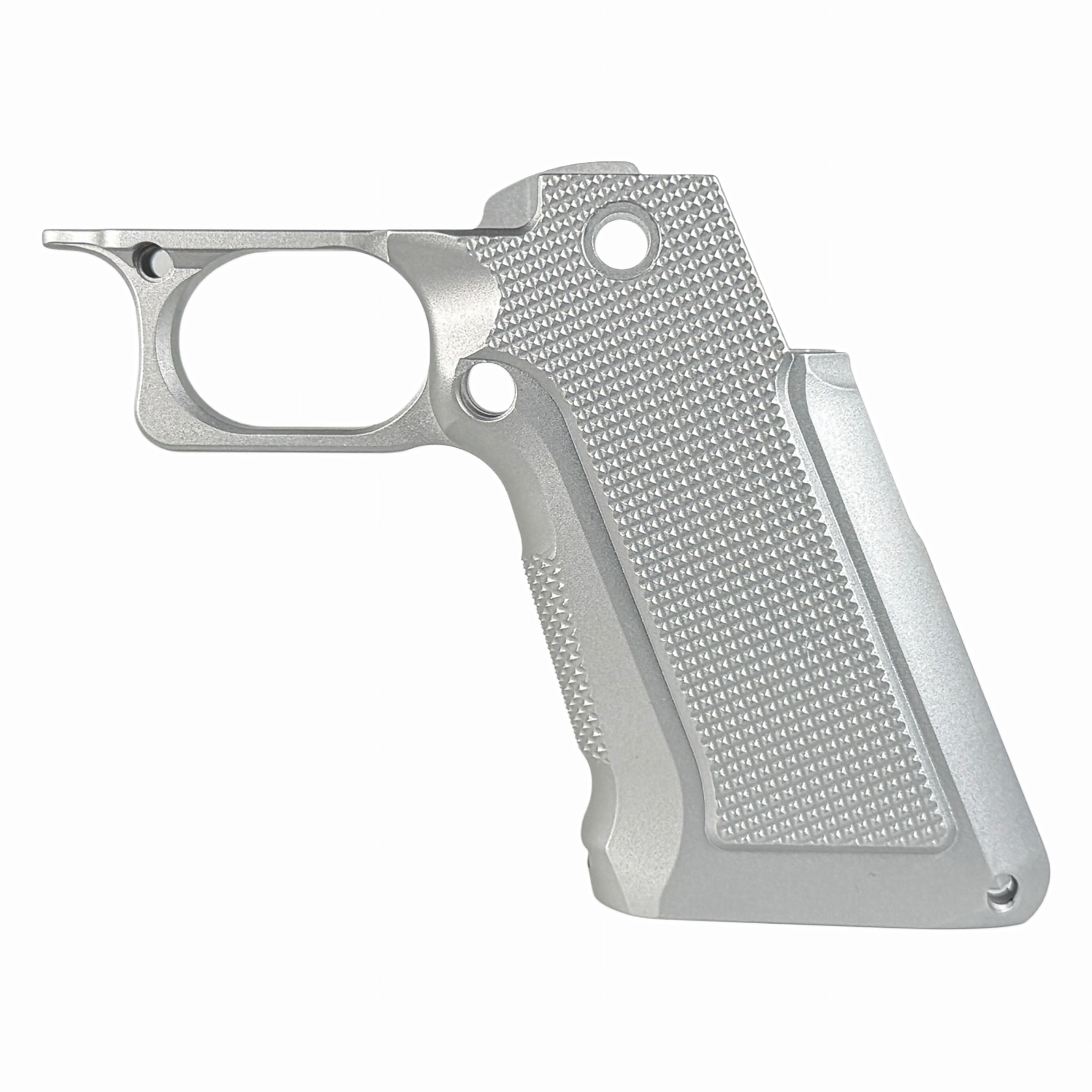 XP Pro Aluminum Grip - Aggressive Checkered - Chrome