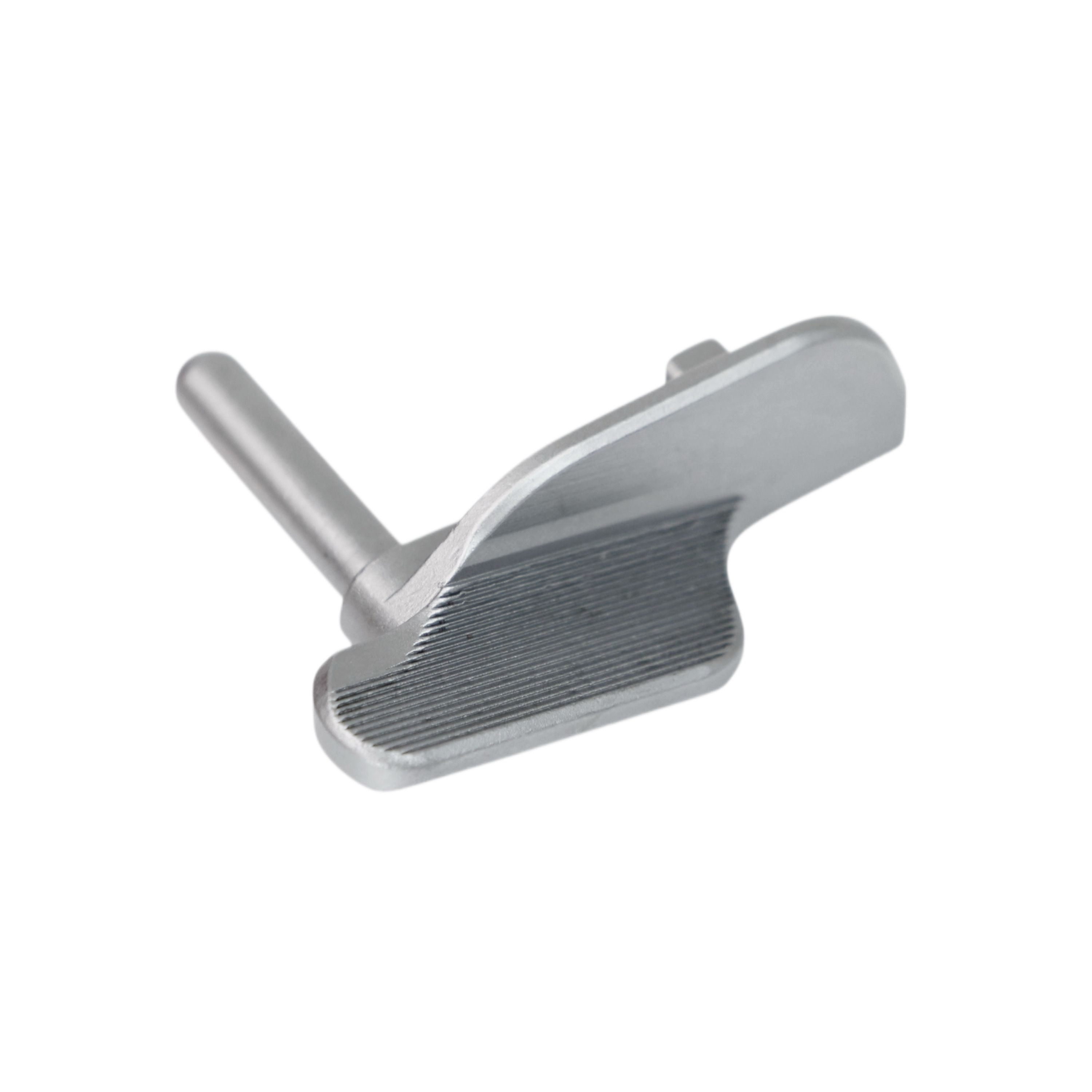 XP Pro Extended Gas Pedal Slide Stop - Chrome - Non-Lock-Back