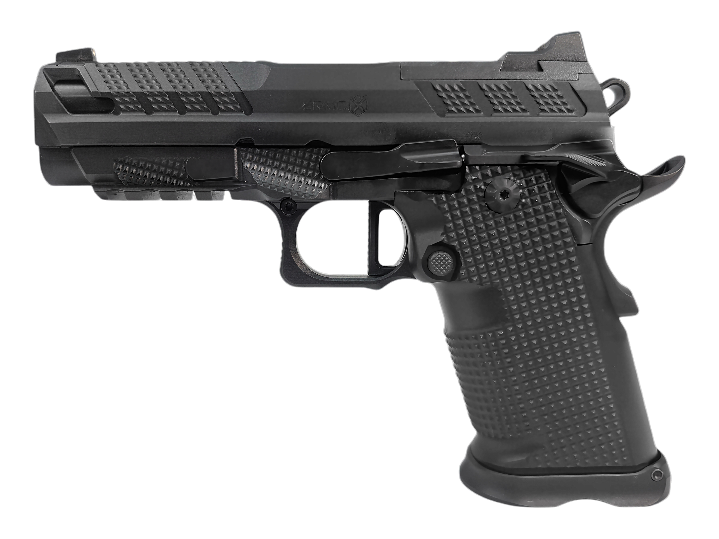 XP PRO™ V2 9mm Double-Stack 1911 Pistol - Black - Ported + Ambi Thumbledge