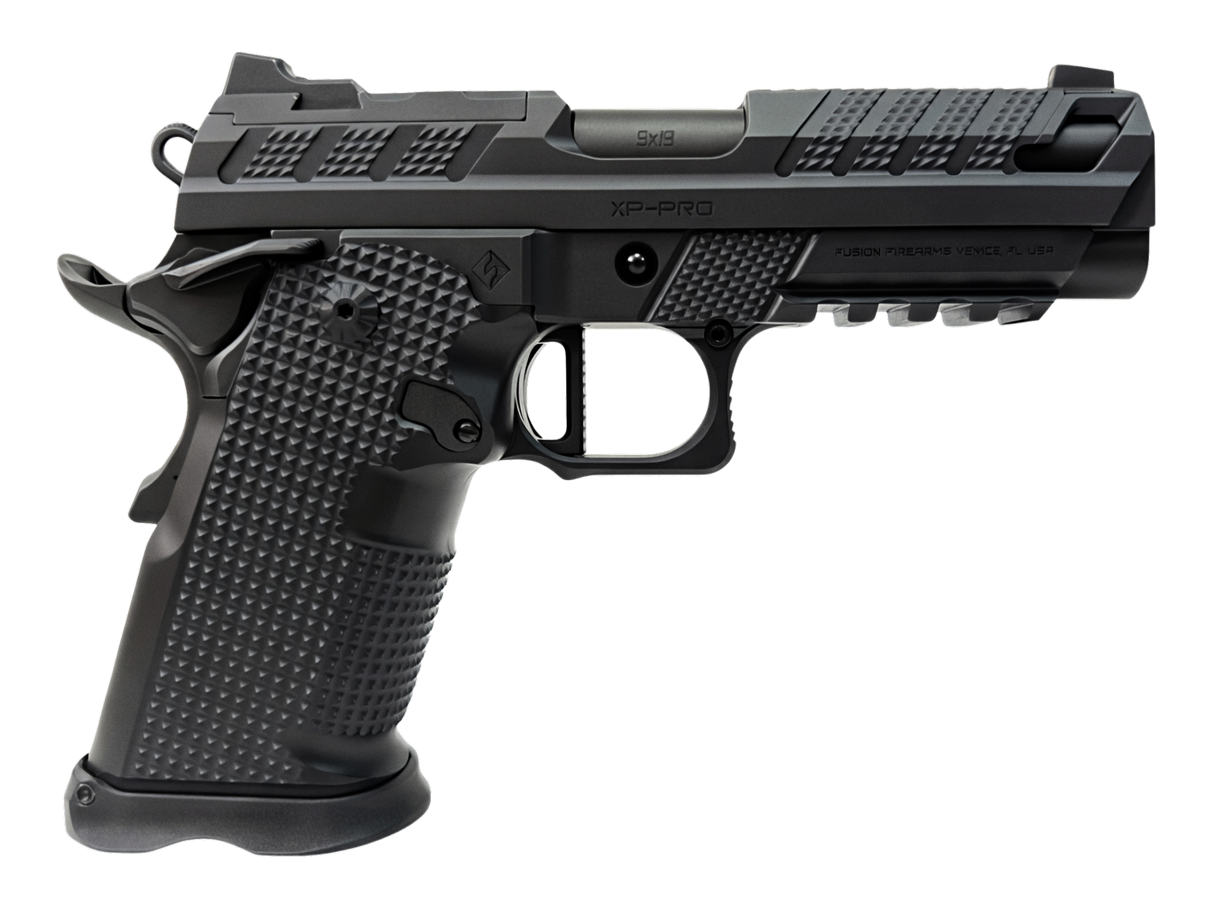 XP PRO™ V2 9mm Double-Stack 1911 Pistol - Black - Ported