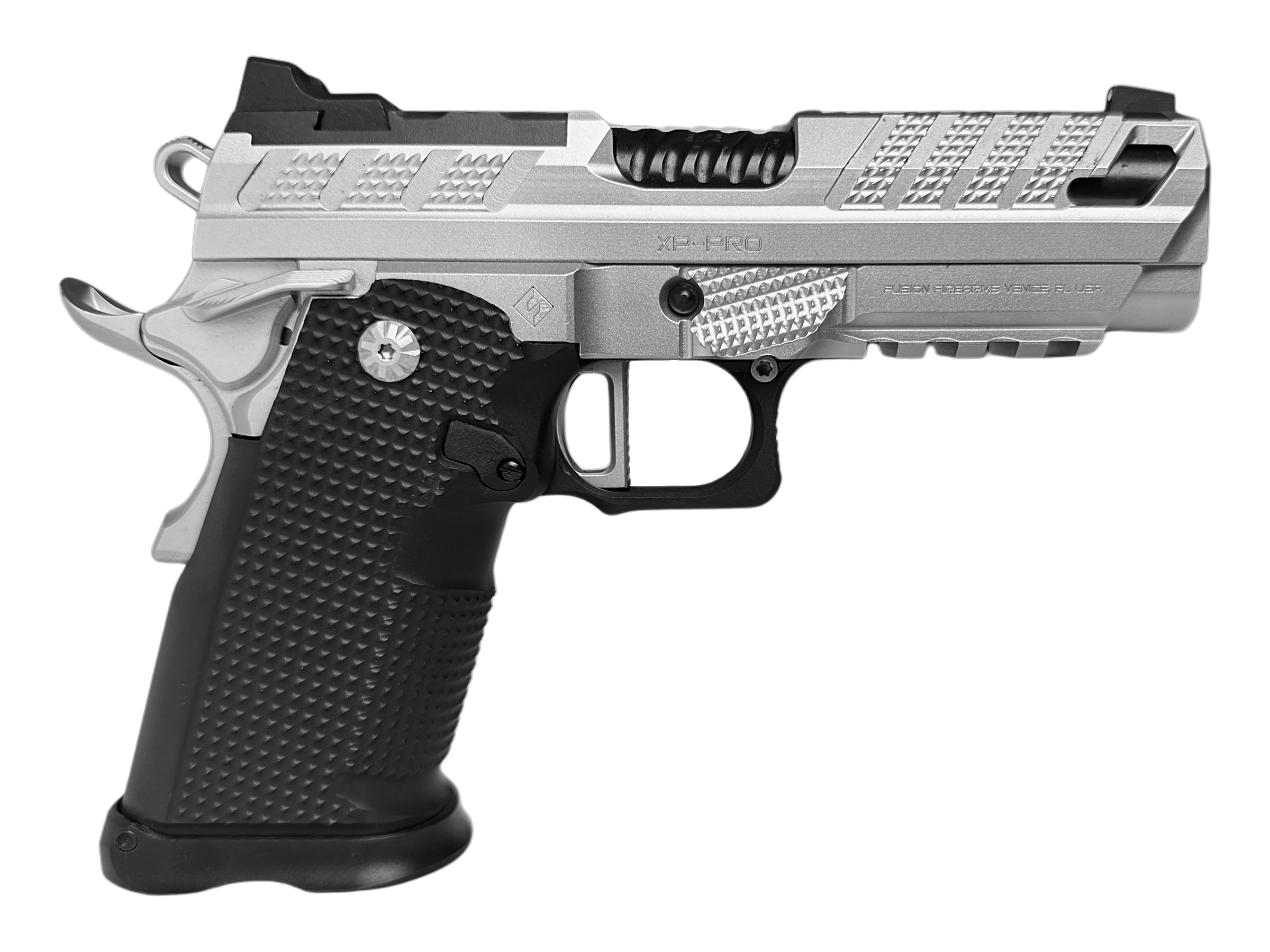 XP PRO™ V2 9mm Double-Stack 1911 Pistol - Chrome - Ambi Thumbledge - 10 Round — image 2