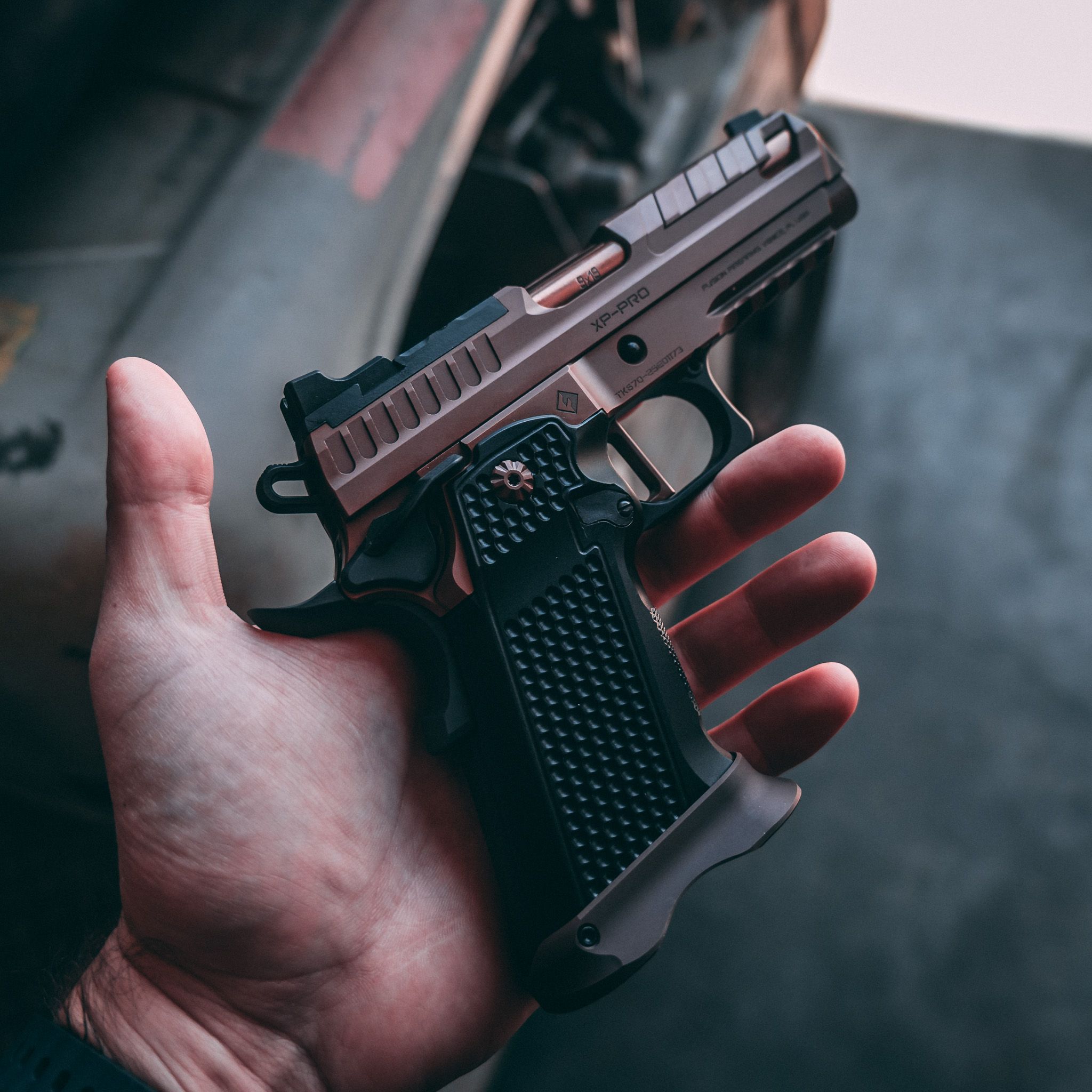 XP PRO™ Pistol - 9MM - Bronze (AMCHAR EXCLUSIVE)