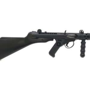 British Sterling Mk 7 9x19mm NATO Para-Pistol Transferable Sub Machine Gun w/ Rare Stock and Vertical Grip