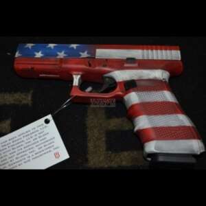 Glock G17 Gen4 9mm 3-17rd Mags American Flag NIB